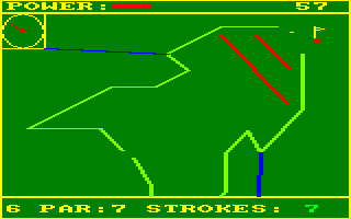 Screenshot of Crazy Golf