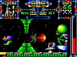 Screenshot of Dan Dare III: The Escape