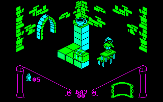 Screenshot of Knight Lore