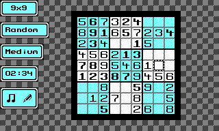 Screenshot of Sudoku