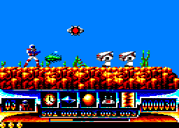 Screenshot of Turrican