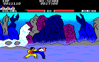 Screenshot of Yie Ar Kung-Fu