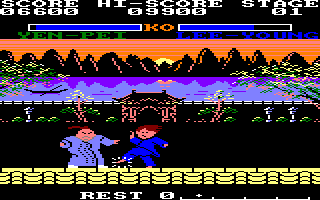 Screenshot of Yie Ar Kung Fu II